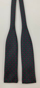 Macclesfield Modern Madder Printed Silk Bow Tie MMPBT-191